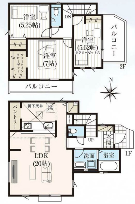 府中市小柳町5丁目中古h-47520間取り