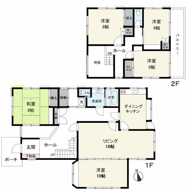 府中市多磨町1丁目中古h-47640間取り
