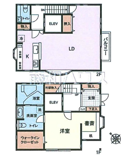 府中市分梅町3丁目中古h-47727間取り