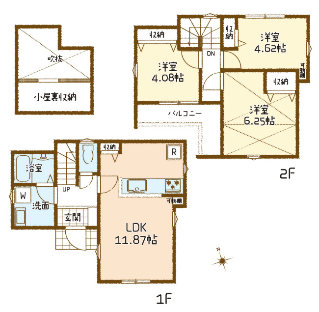 府中市朝日町1丁目新築h-47815間取り