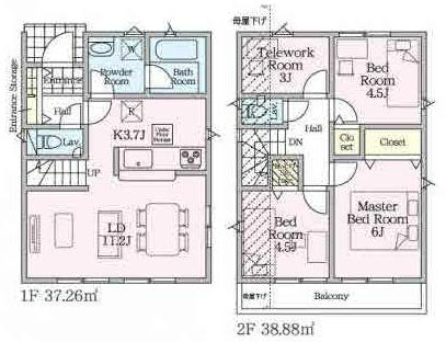 府中市清水が丘3丁目新築h-47938間取り
