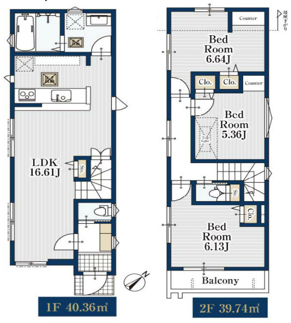 府中市四谷1丁目新築h-47992間取り