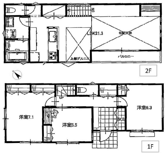 府中市住吉町3丁目中古h-47995間取り