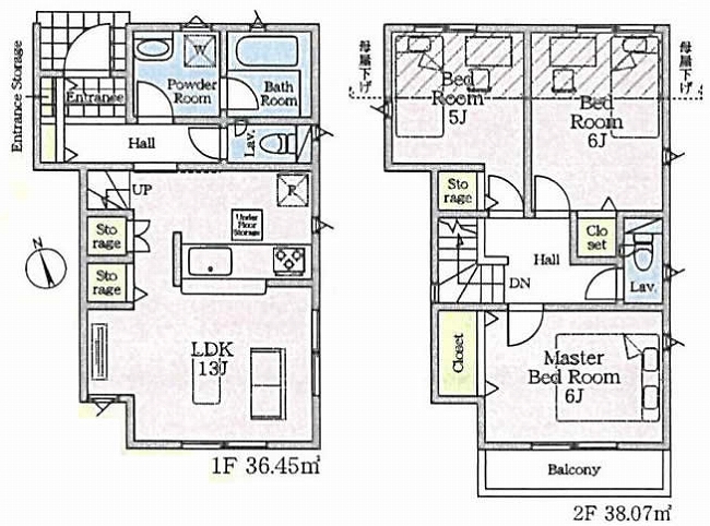 府中市清水が丘3丁目新築h-48119間取り