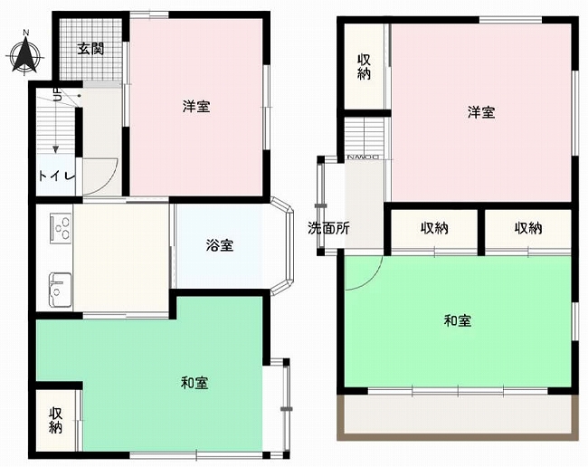 府中市若松町２丁目中古h-48126間取り