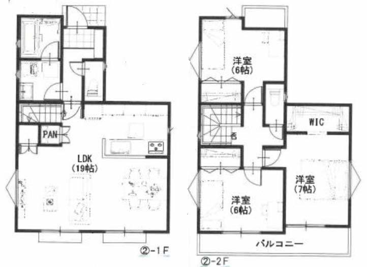 府中市新町2丁目新築h-48277間取り