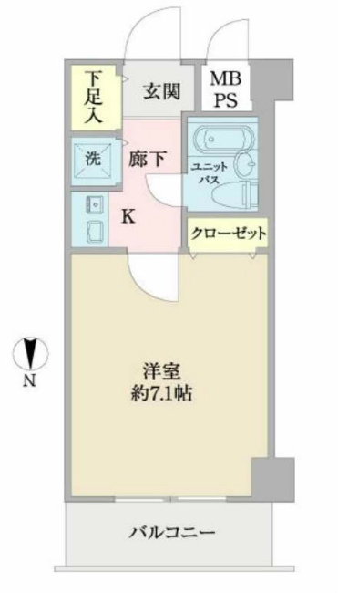 ライオンズプラザ府中是政駅前間取り