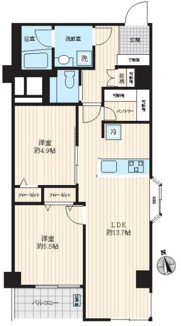 陽輪台府中間取り