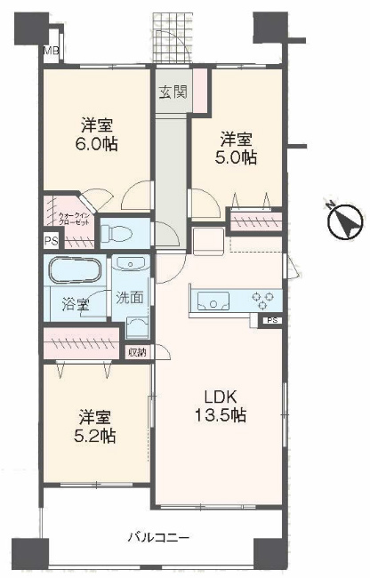 アルソスフォンターナ間取り