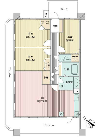 アルソスフォンターナ間取り