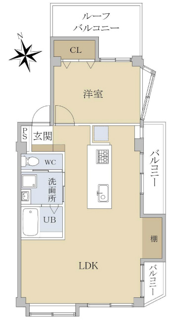 ニューサンパレス33間取り