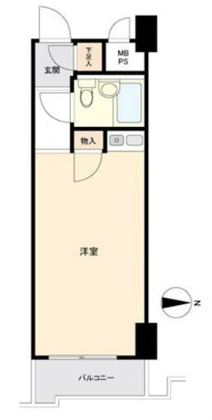 セザールプラザ府中間取り