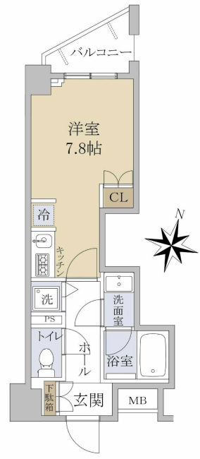 クリオコンフォート府中間取り