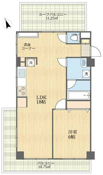 ヴェノス府中間取り
