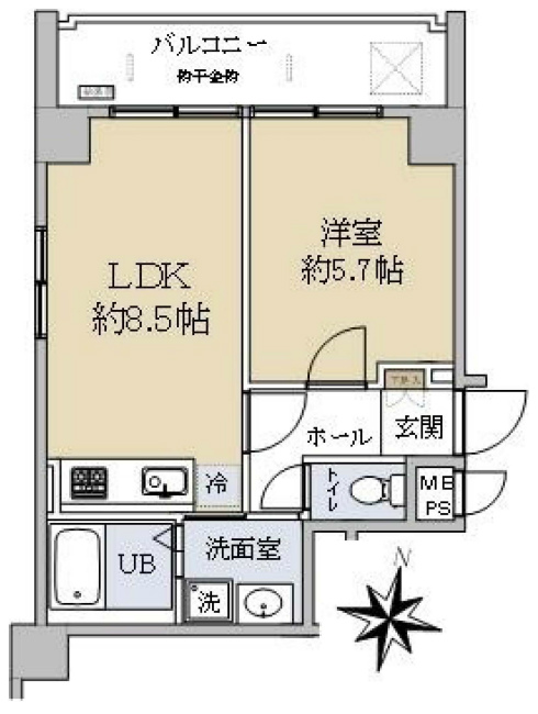 MAC府中コート間取り