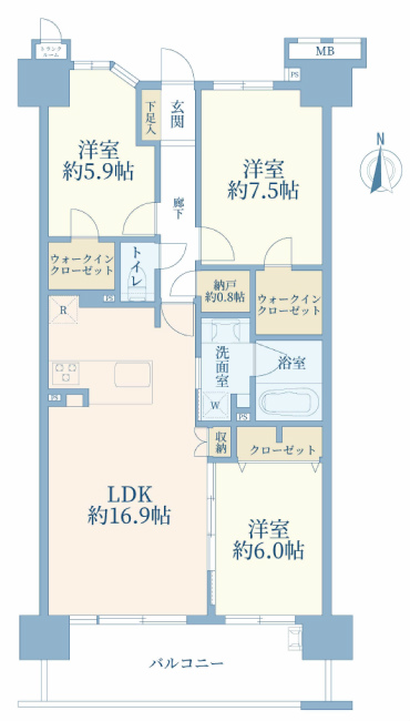リムザ間取り