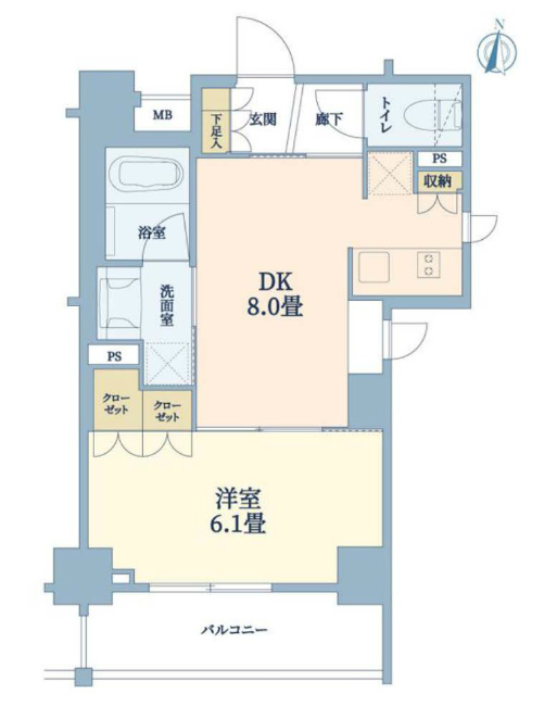 クリオコンフォート府中間取り
