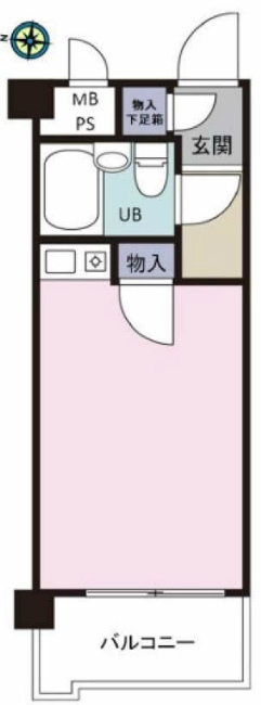 セザールプラザ府中間取り