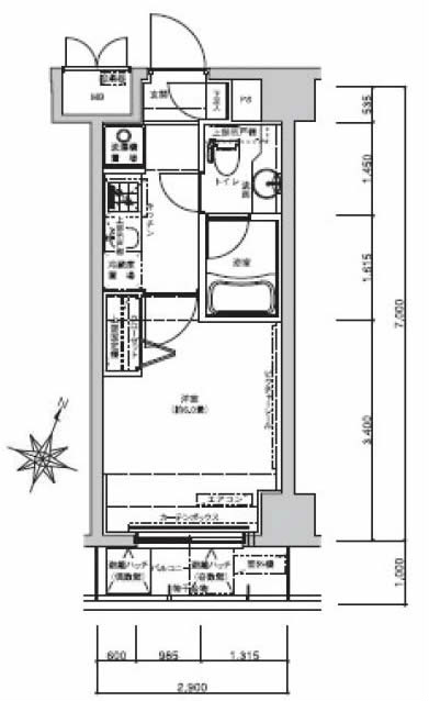 ドルチェParco東京府中間取り