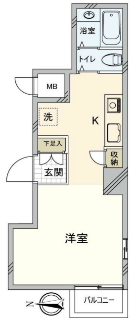 タウンシップ府中間取り