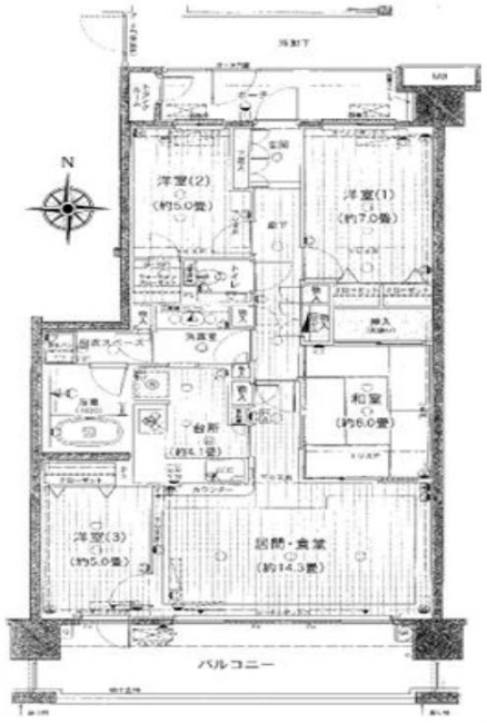 エフユニバース間取り