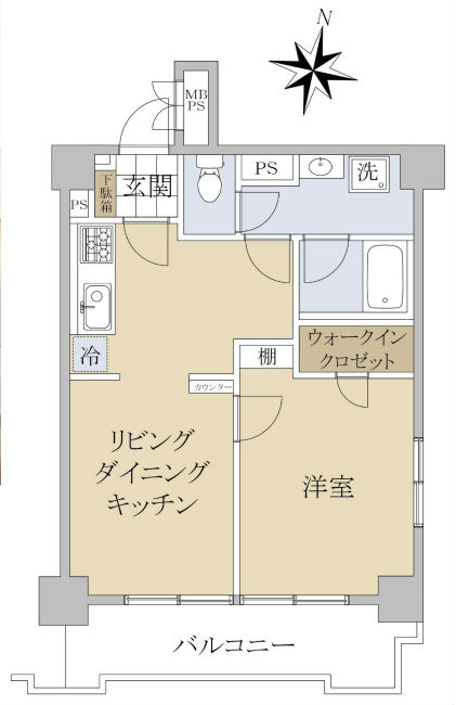 MAC府中コート間取り