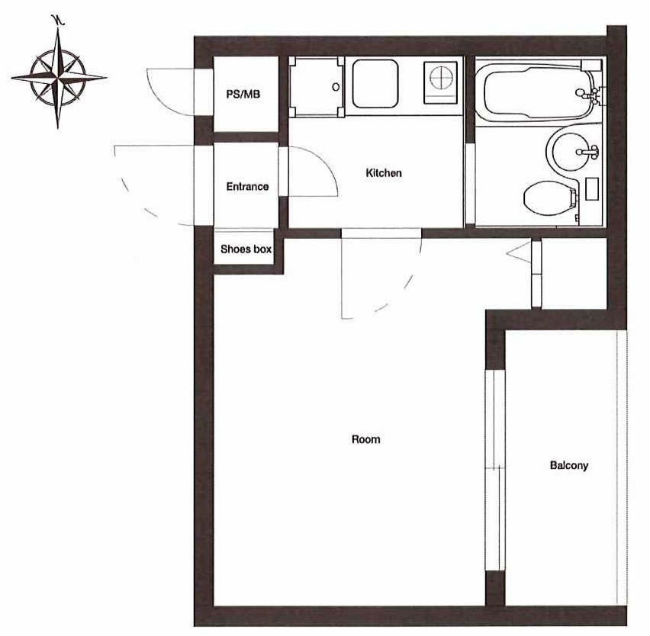ライオンズマンション府中桜通り間取り