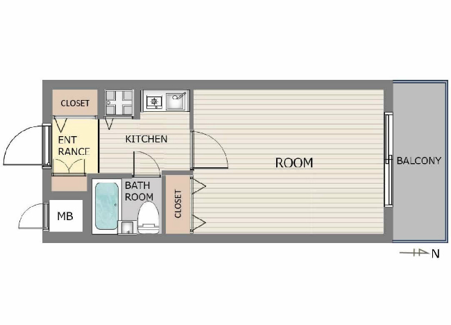ライオンズプラザ府中是政駅前間取り