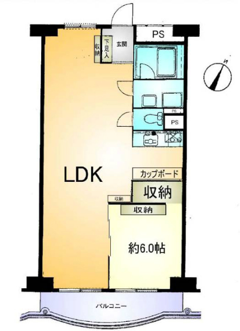 ヴェルドミール多摩川間取り