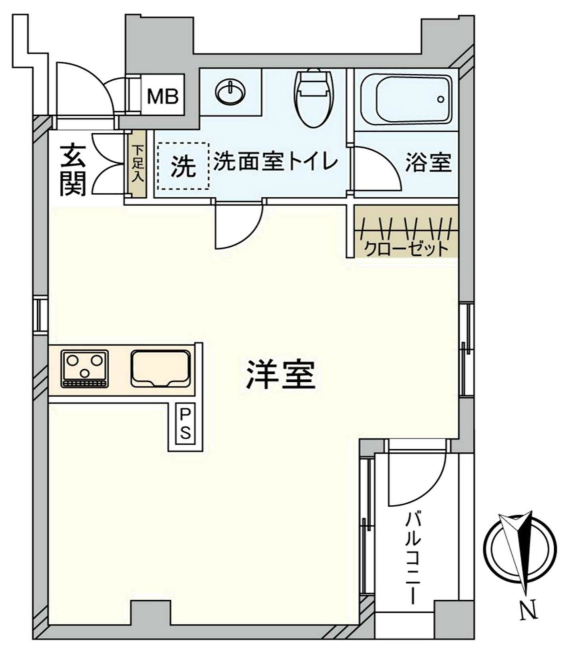 ウィンドシティ東府中間取り