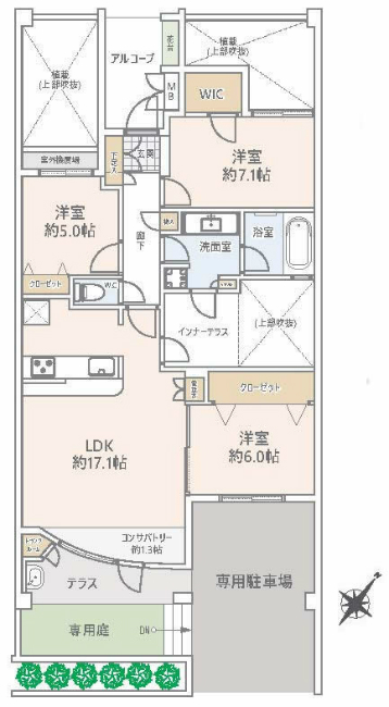 ルイシャトレ府中フェアリーコート間取り