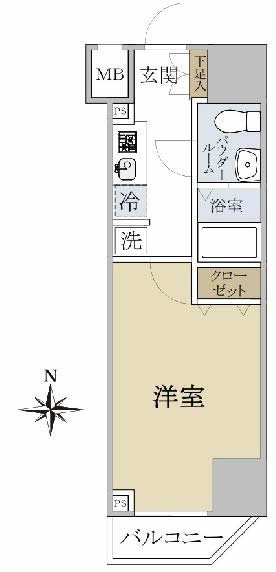 マーロ府中レジデンス＃Ｒ間取り