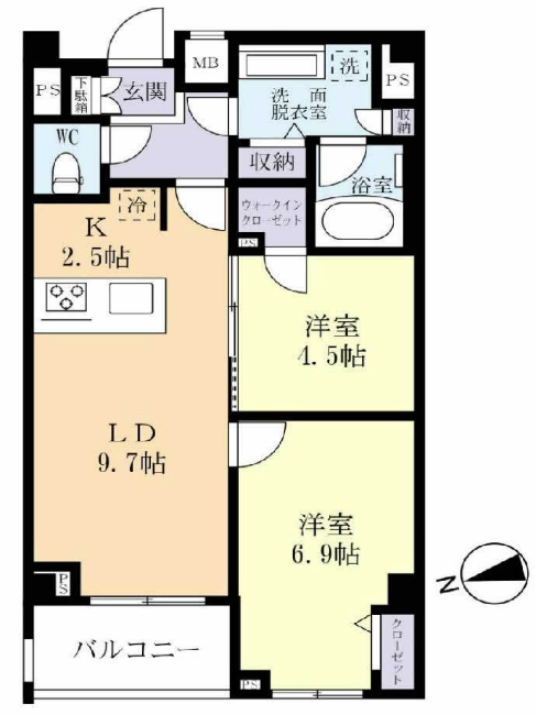 メイクスデザイン府中間取り