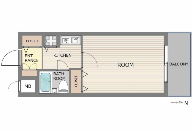 ライオンズプラザ府中是政駅前間取り