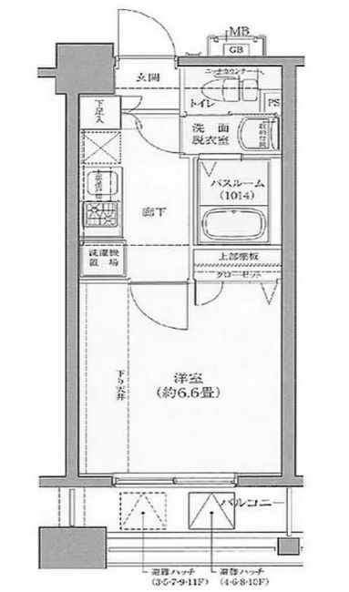 ステーションビューロアール府中間取り