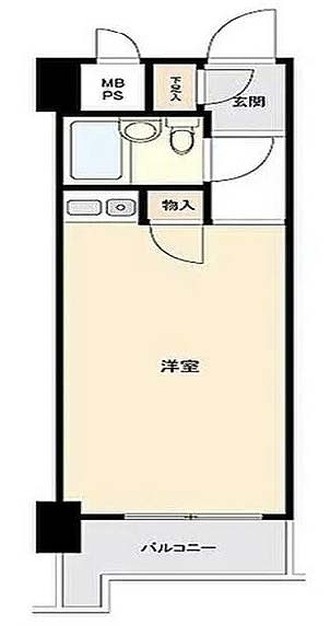 セザールプラザ府中間取り