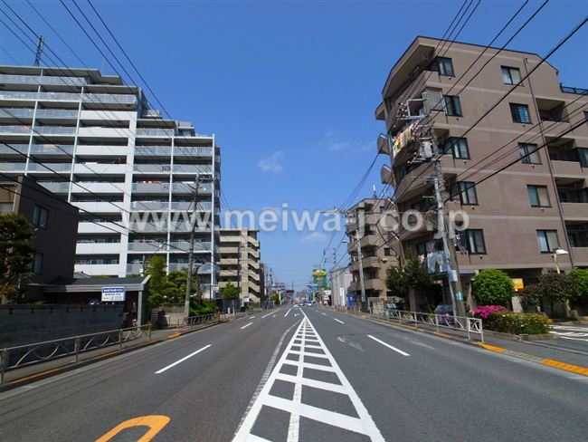 ライオンズガーデン府中アクロスフォート現地