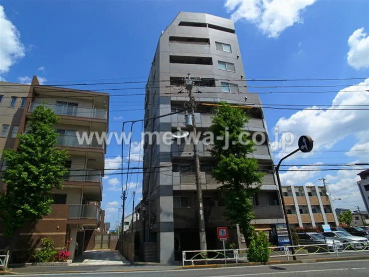 シャルムコート白糸台の外観