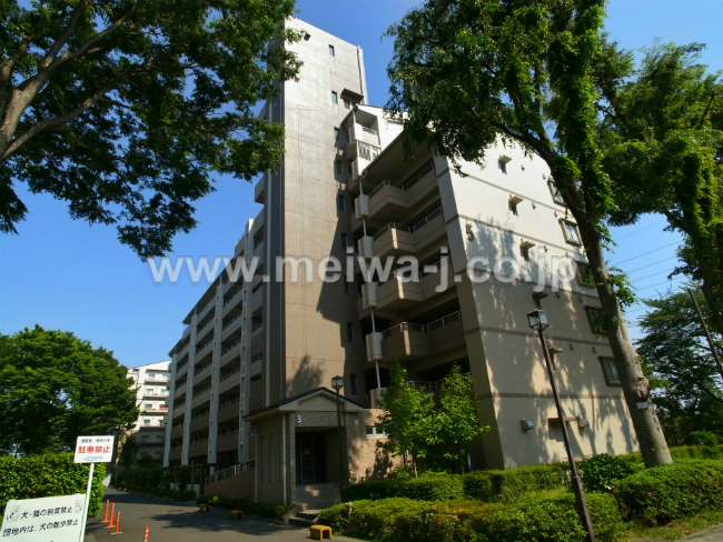 UR府中グリーンハイツ5号棟の外観写真