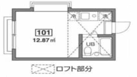 若松町2丁目売りアパート間取り