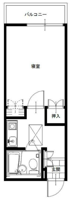 住吉町3丁目売りアパート間取り