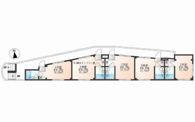 白糸台4丁目売り倉庫間取り