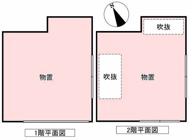 府中市住吉町3丁目売り倉庫s-3245間取り