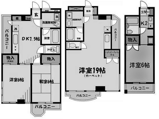 府中市八幡町2丁目一棟売マンションs-3292間取り