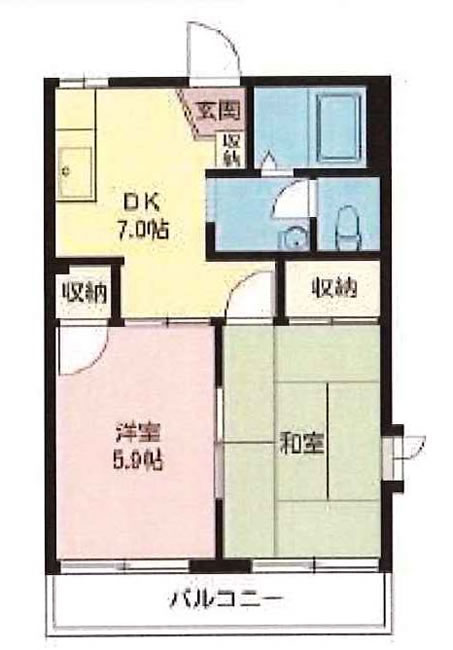 アネックスＳ（晴見町3）の間取り