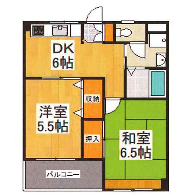 キャピタルコートの間取り