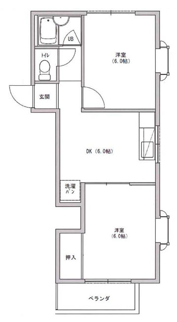カーサアカシア202間取り