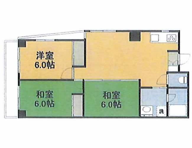 第一進藤ビル501間取り