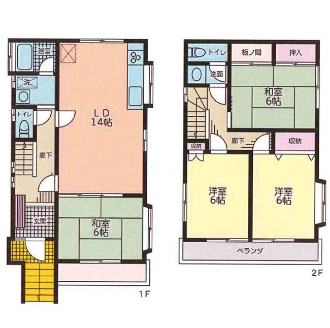 貸家5303の間取り