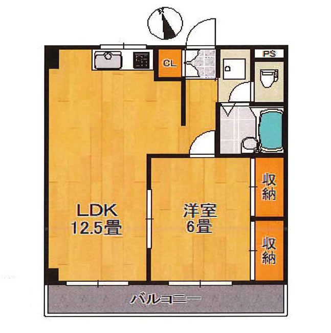 エステートピアカトレアの間取り